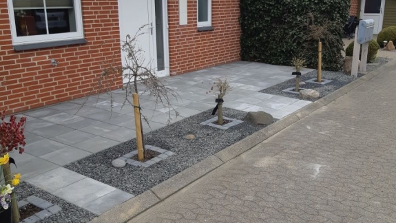 Belægning forhave